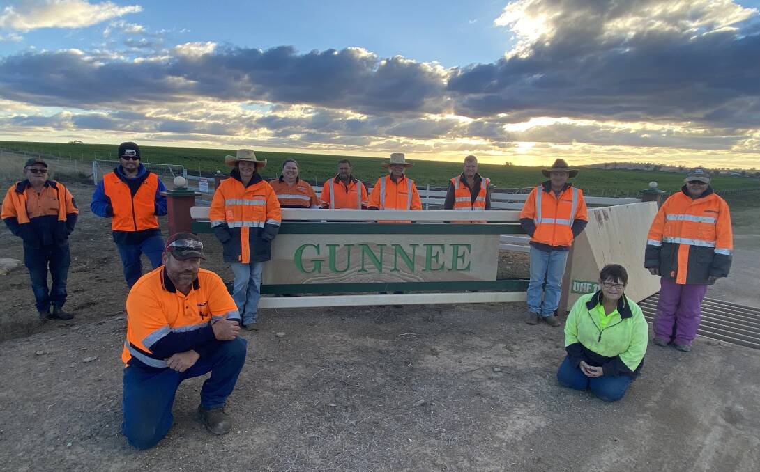 CHAMPIONS: The team from Gunnee Feedlot at Delungra, NSW, which took out the 8000-15000 head category of the 2021 Australian Feedlot of the Year award.