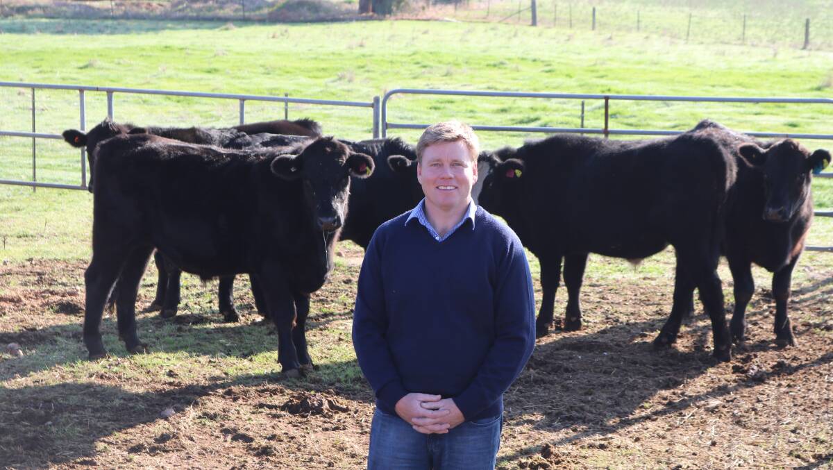 FEEDING FACTS: Charles Sturt University's Dr Michael Campbell spoke about getting cull cows to grade MSA at last week's Graham Centre Livestock Forum.