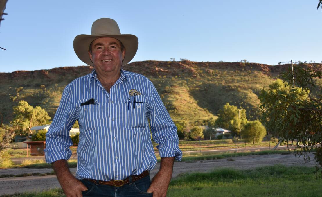 New NTCA president Chris Nott in Alice Springs yesterday.