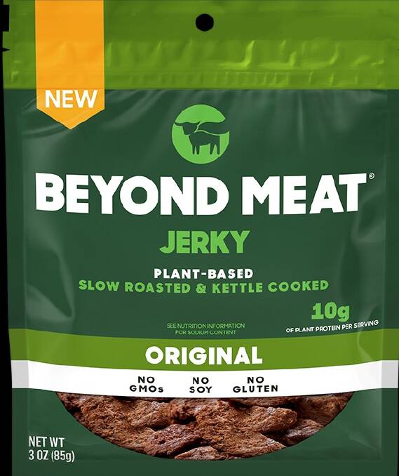 Beyond Meat's latest offering is sure to offend critics of current food labelling laws and it comes with an image of cattle as well. Picture: Beyond Meat.