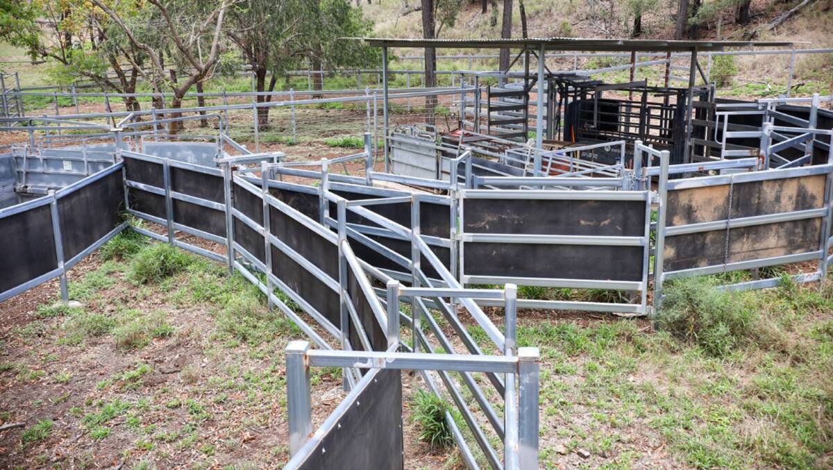 The property has new steel and cable cattle yards equipped with a loading ramp, branding cradle and is watered by three troughs.