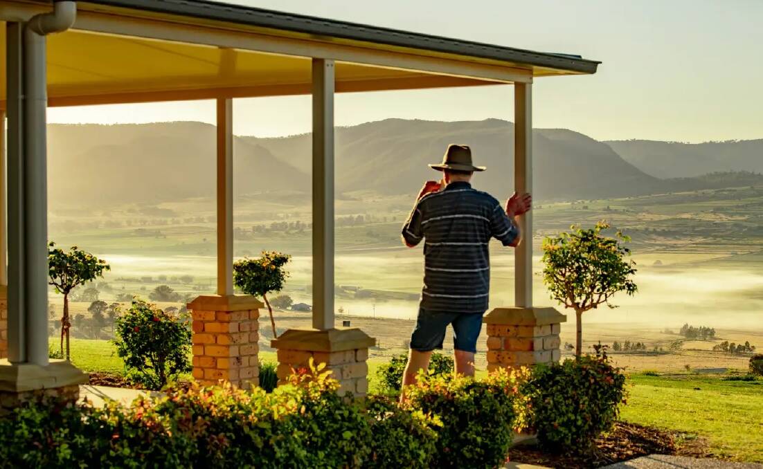There are breath-taking views from every aspect of the property. Pictures: Ray White Rural.