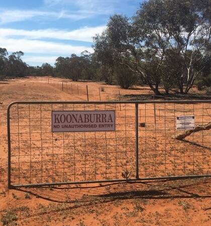 The 45,534 hectare Koonaburra Station near Ivanhoe had been listed for private sale at $6.5 million.