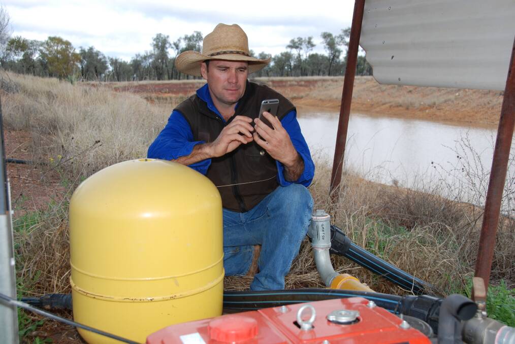 The Wells family have a telemetry water system across their two southern Queensland cattle properties.