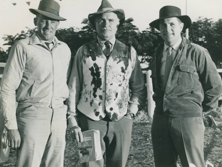 John Cooper, King Ranch Australia, Elgin Down manager, Barney Joyce and Robin Hart.