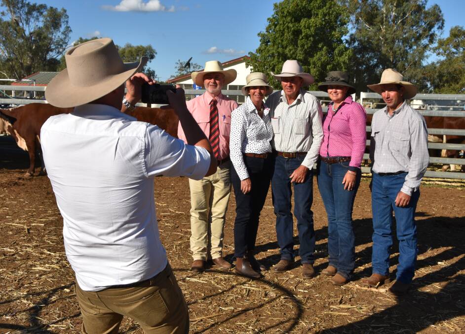 It was an emotional day for the Dobson family during their Wararba Park complete female disersal sale. 