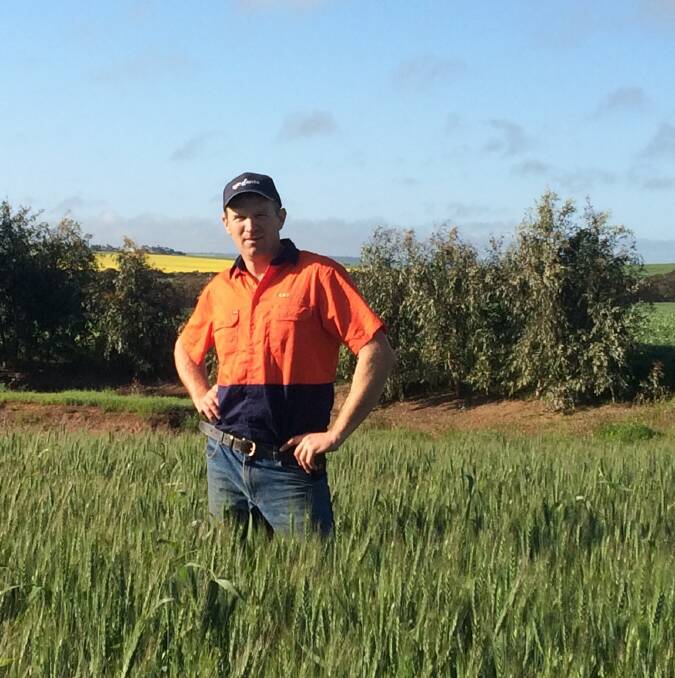 Eyre Peninsula farmer Randall Wilksch is committed to sustainability and improving soil health on his land.