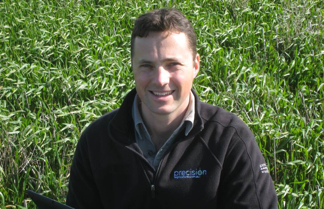 Andrew Whitlock, Precision Agriculture GM. The business will conduct research into ways of minimising nitrous oxide emissions on dairy farms using PA farming techniques, such as variable rate fertiliser applications.