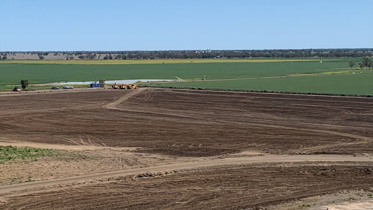GrainCorp has constructed new storage at sites such as Coonamble, pictured, to help handle what is expected to be a monster crop in the region this year.