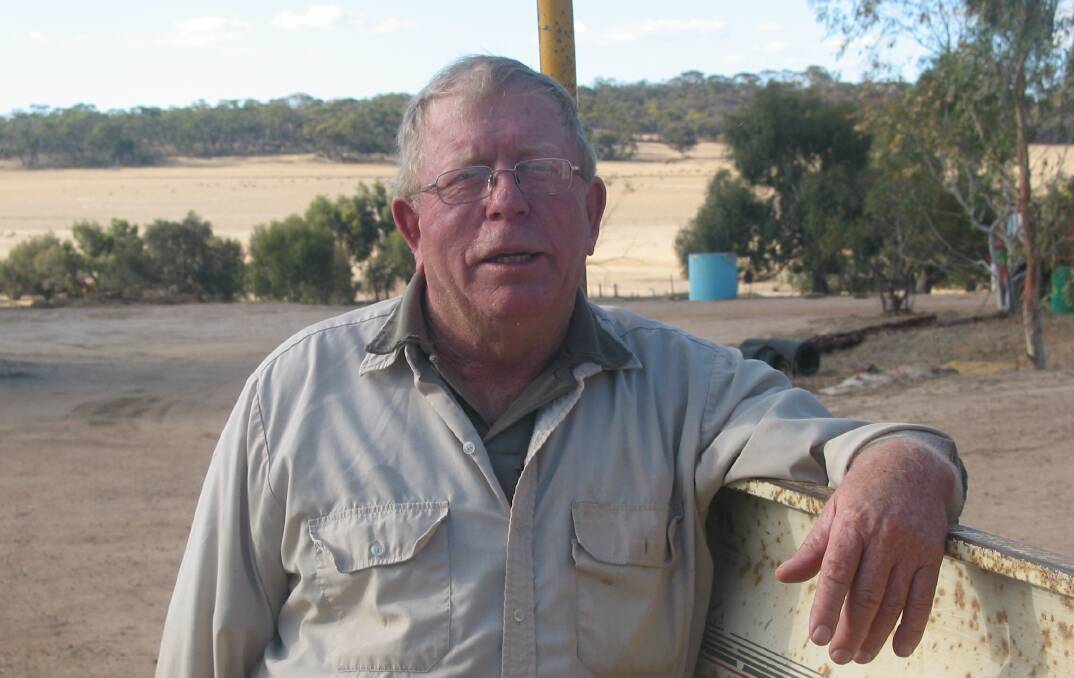 Ray Marshall, Pingelly, says south-west Western Australia would welcome a drink.