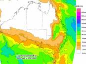 RAINBAND: Good rain is tipped in areas such as southwestern Queensland, western Victoria and southwestern WA, all of which will gladly accept the falls.