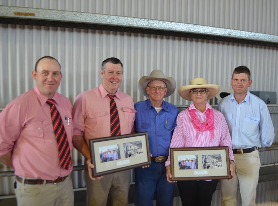 A strong show of support was shown for the bulls drafted for the 2020 Gold City Brahman Sale.