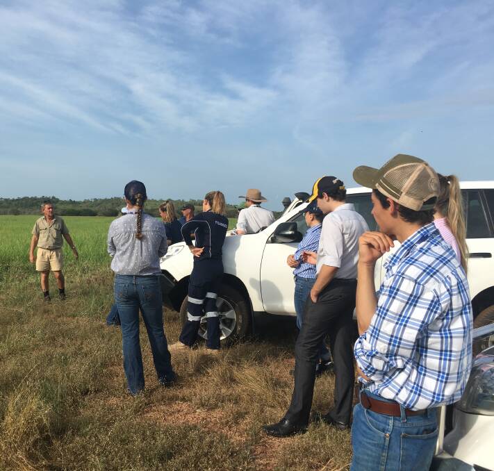 Discover: Beatrice Hill Research Stations' Barry Lemcke (far left) will present on the Sentinel herd at the property and the biosecurity measures in place there.