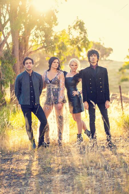 Headliners: Celebrated Melbourne quartet Darlinghurst will be the headline act for the Road to Roma Country Music Festival.
