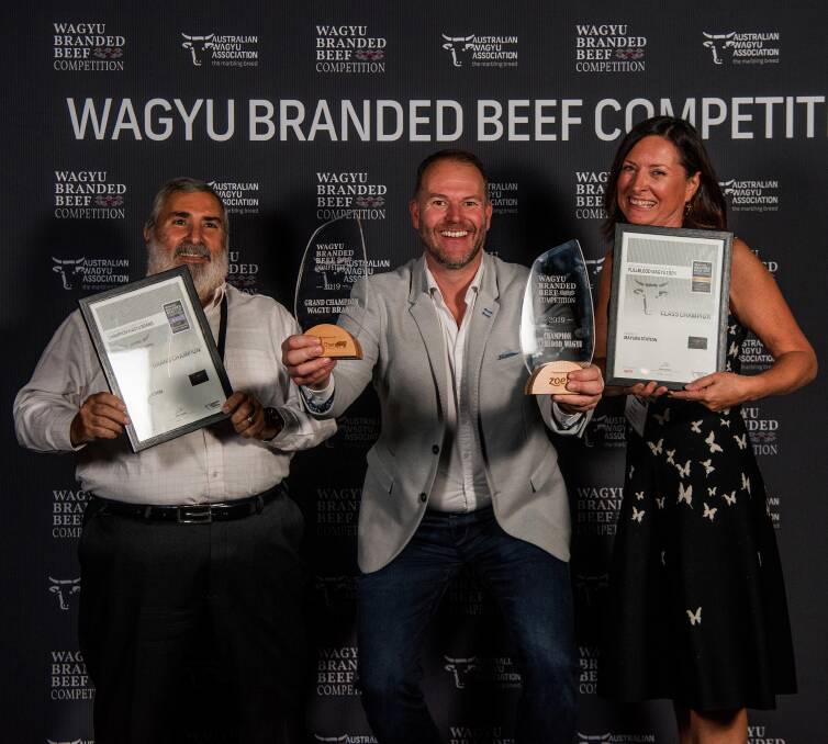 Winners are grinners: A central highlight of the Wagyu Gala Dinner at the WagyuEdge Conference is the announcement of the 2020 Wagyu Branded Beef Competition medallists, champions and grand champion. 