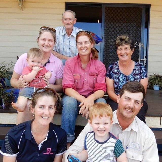 Will and Zoe Davidson live on Roper Downs with their children Tait and Wyatt, Wills' grandfather Neville, mother Toni, and his younger sisters Tammy and Jess.