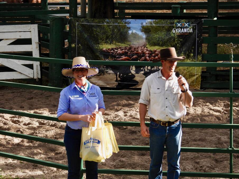 Top result: Gyranda Open Day hosts Peter and Nikki Mahony, said there was a great level of engagement between stud and commercial breeders on the day.