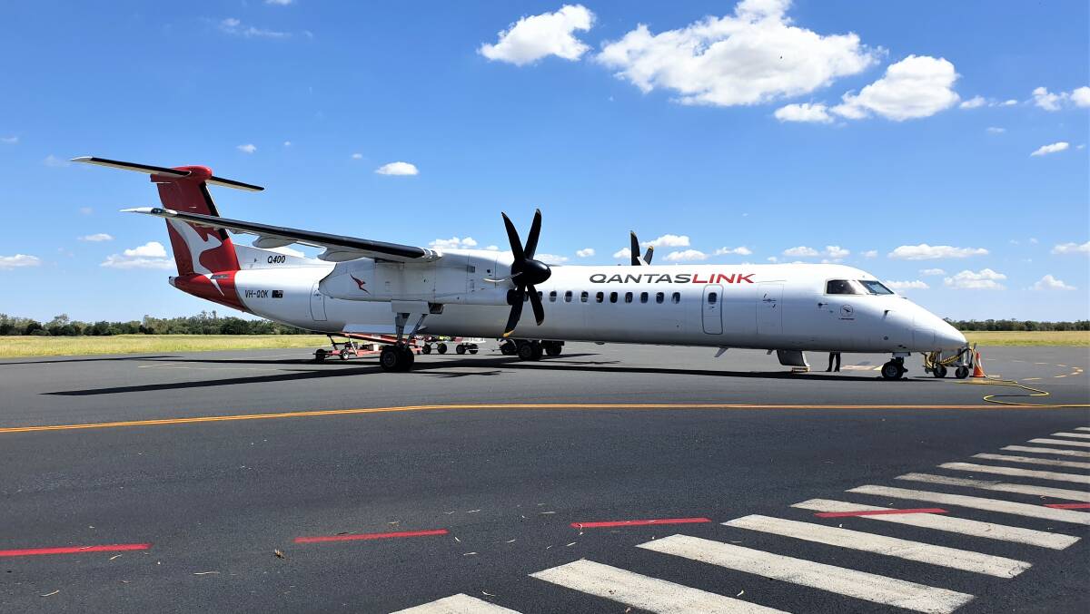 The flight attendant was on a QantasLink direct flight between Brisbane and Longreach on Sunday, July 11, at the end of the school holidays.