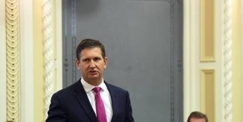 Lawrence Springborg speaking when he was a Member of the Queensland Parliament.