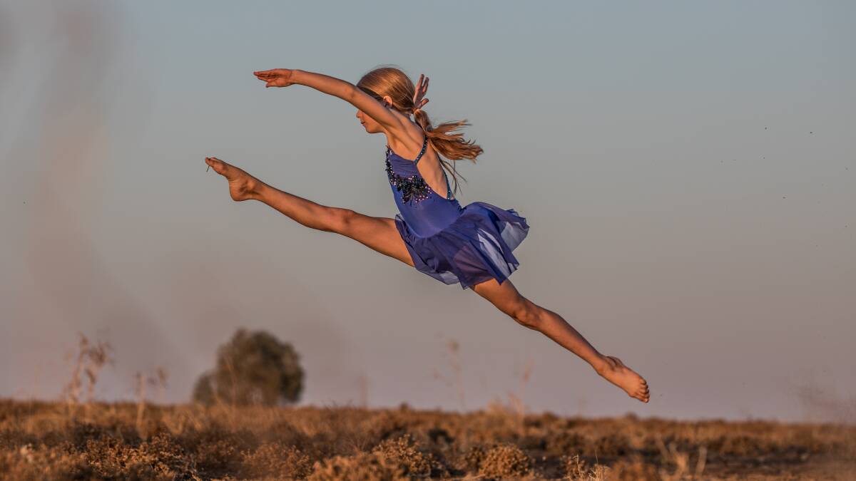 Madeline Murphy is one of the talented junior dancers in Julia Creek. Picture by Jo Thieme.