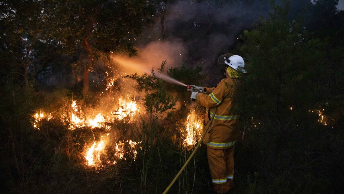 Rural firefighters in the Buderim region are among those that have been conducting cool burns over winter. Picture: QFES