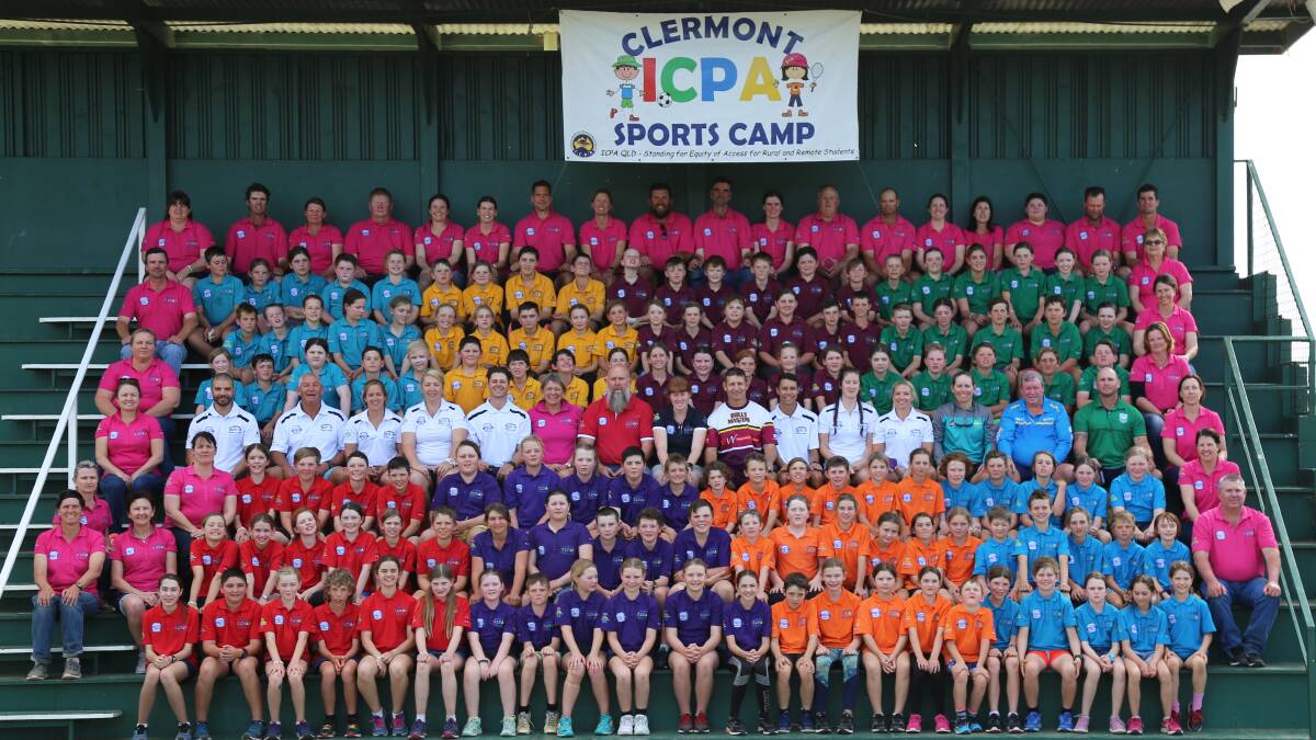 The official 2019 Sports Camp photo. Photos supplied.
