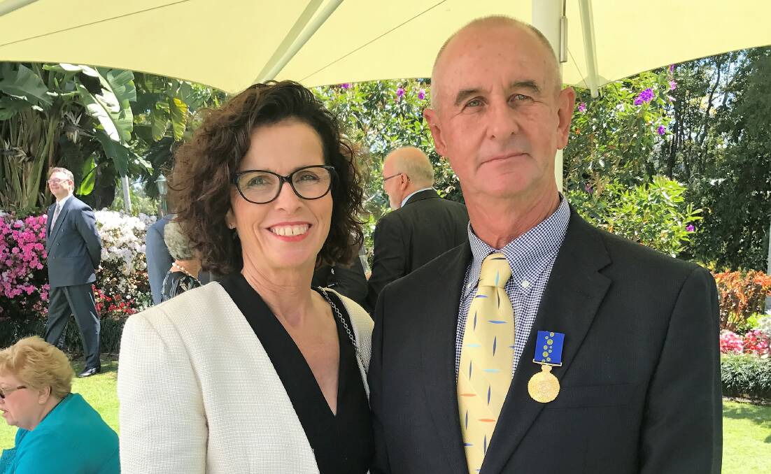 Bruce Scott, who received an OAM in 2017 for his service to local government and community, and wife Maureen are planning to move to Charleville.