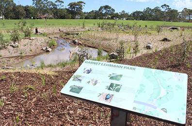 Toowoomba Region flood recovery and resilience projects include the Garnet Lehmann detention basin followed by the Bullocky's Rest pedestrian bridge at Crows Nest.