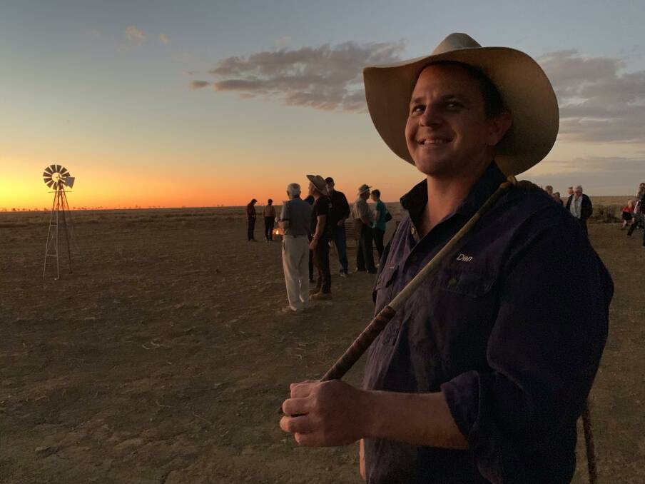 After seven years of drought, personalised property tours have given Longreach's Dan Walker the resilience needed to stay close to the land he loves. Photo supplied.