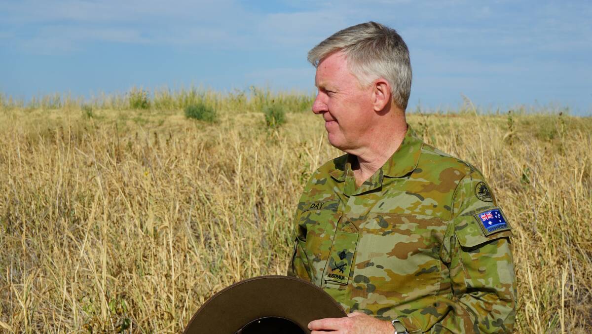 Major General Stephen Day, coordinator-general for drought.