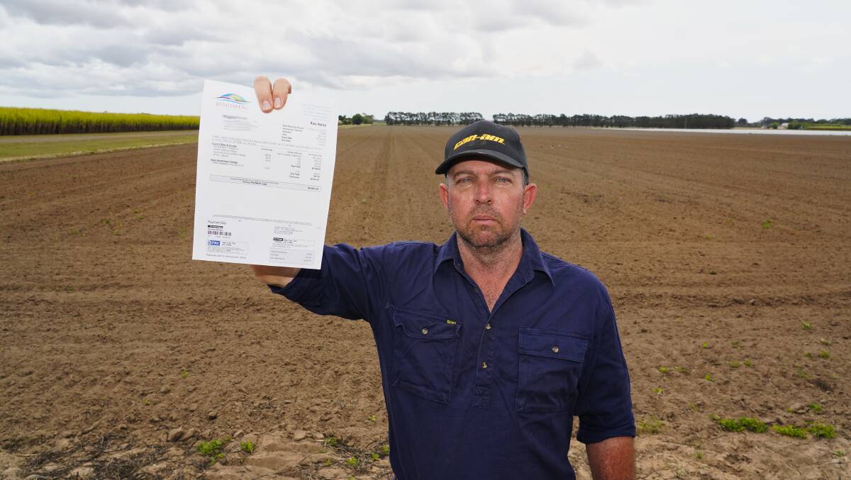 Frustrated Bundaberg canegrower, Dean Cayley. Picture: Solanda Photography