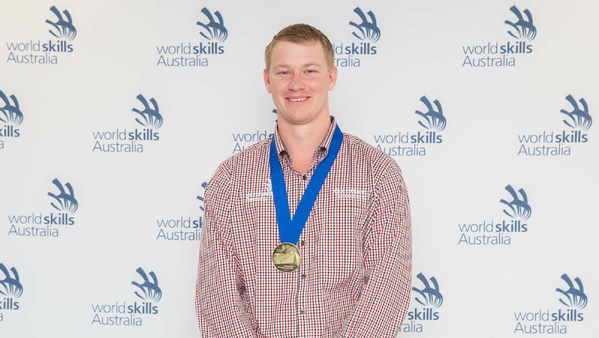 Stephen Turnbull, Carey Brothers Butchery, Warwick, the 2018 Worldskills Australia national butchery champion.