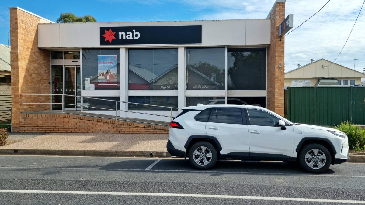 The NAB branch at Inglewood. Picture supplied.