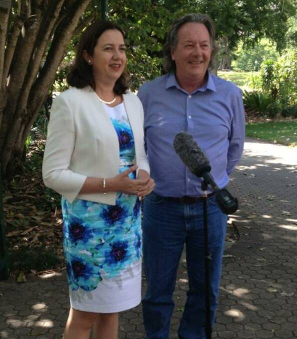 Best buddies: South West NRM chair Mark O'Brien says he will stress the importance of current vegetation management legislation to landholders with the Premier.
