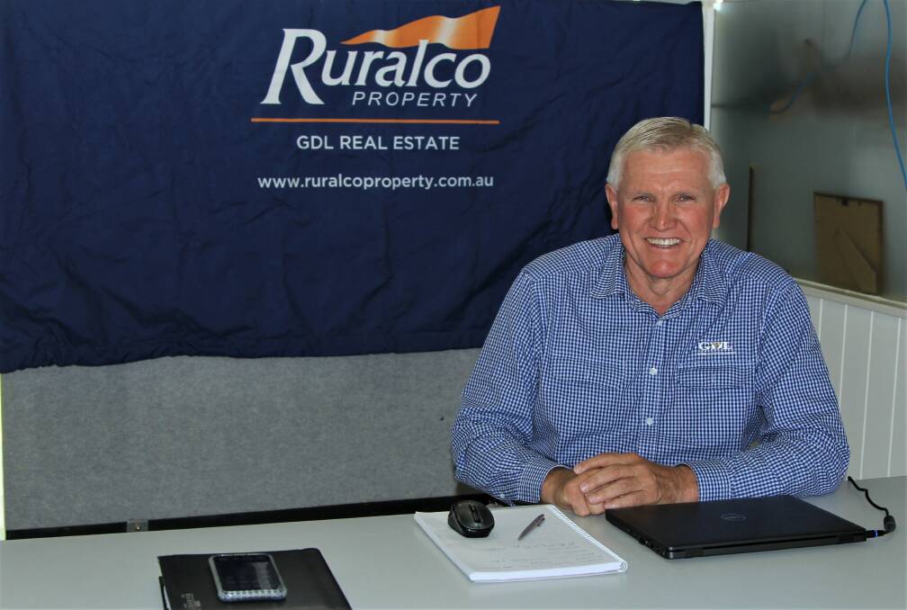 Des Cuffe is settling into his rural property position with GDL in Blackall. Picture - Sally Gall.