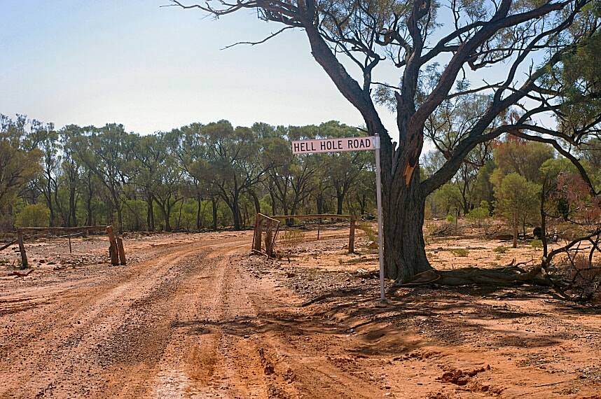 The road to the remote Hell Hole Gorge National Park north west of Adavale is one of those slated for funding. Photo sourced from Adavale Store.