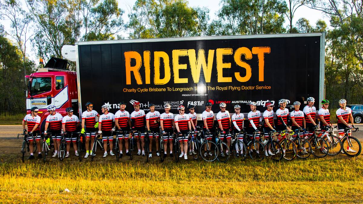 Twenty-one riders - 1200km - RideWest did it and raised $180,000 for RFDS mental health initiatives.
