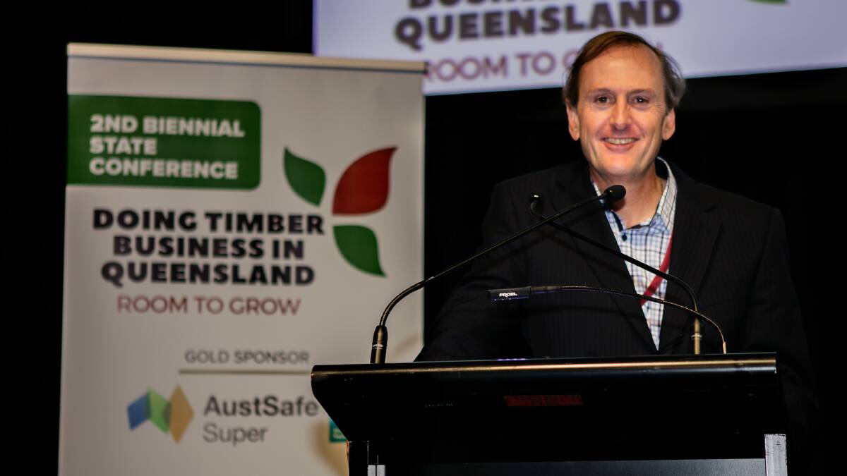 Timber Queensland CEO, Mick Stephens, has been a long-term resource economist, having worked for ABARE and CSIRO, among others. Photo supplied.