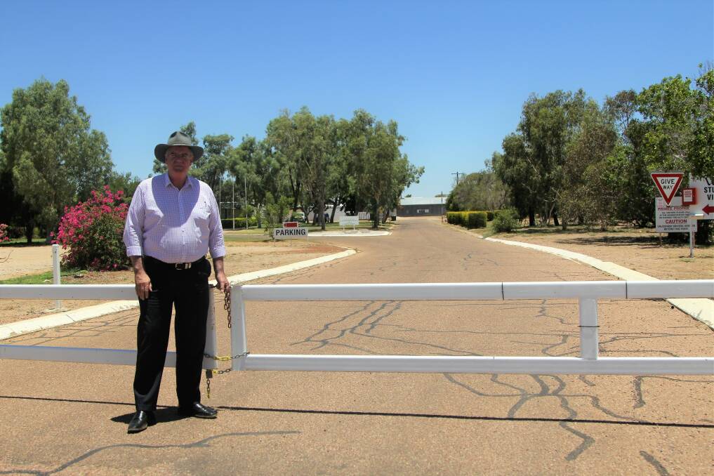 Agriculture Minister Mark Furner, pictured at the closure of the Longreach Pastoral College in December 2019, says QATCs training intellectual property and resources have been transferred to TAFE Queensland. Picture - Sally Gall.