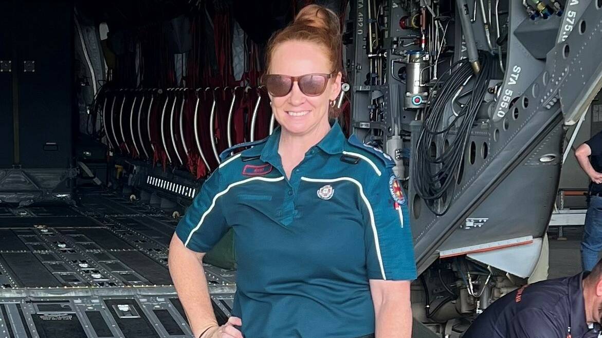 Longreach paramedic Erin Saltmarsh. Picture: Supplied