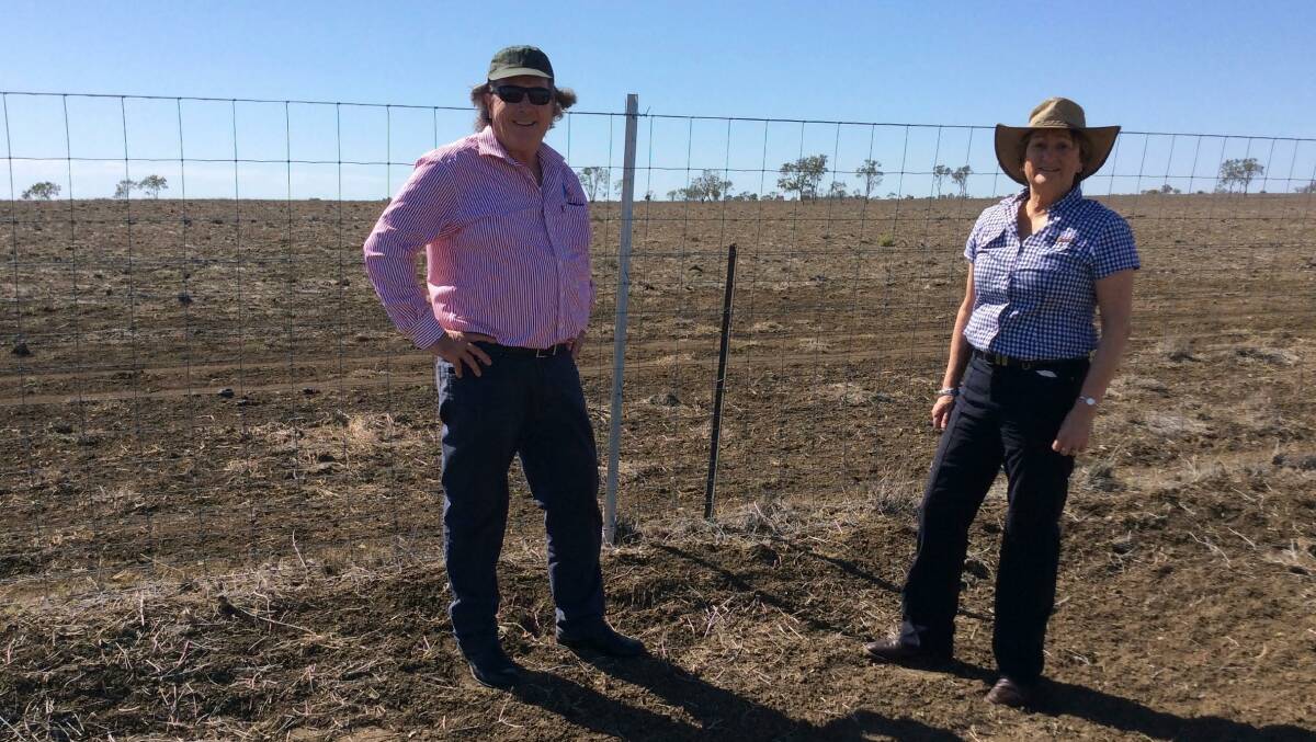 Cluster fences are one of the outcomes Mark O'Brien AM, pictured right with WA parliamentary speaker, Wendy Duncan, hopes will be a lasting outcome of the work he's done in the conservation field.