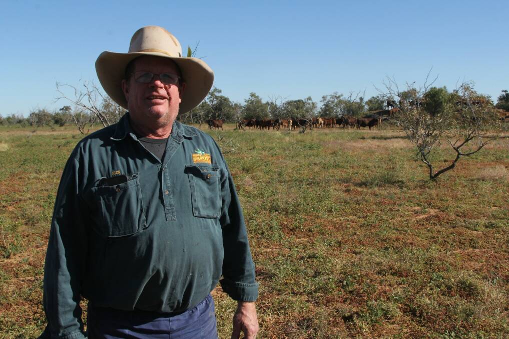Rick Britton, Goodwood, Boulia, says the good times will balance up some of the drought conditions experienced since 2013. Pictures - Sally Cripps.