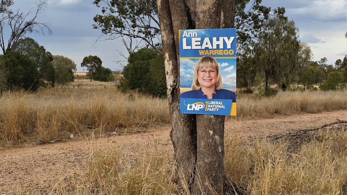 Warrego MP Ann Leahy is confident the electorate approves of the way she's represented them over the last four years.