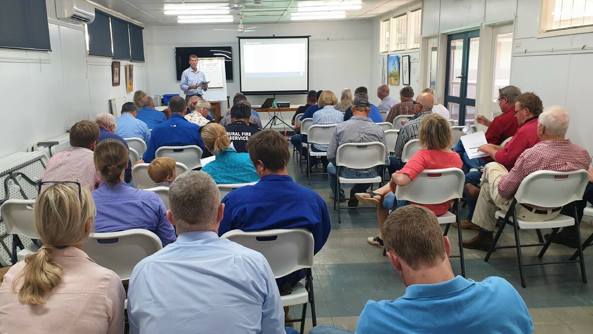 Crowds made good use of AgForce's consultation opportunities around western Queensland.