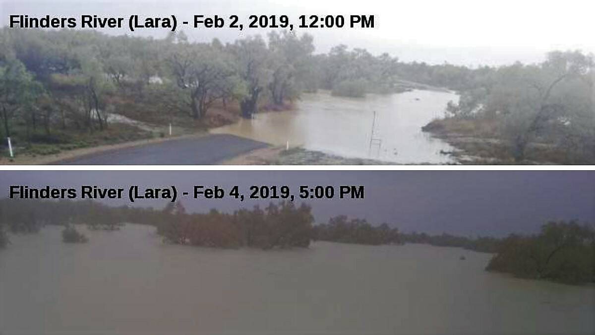 The extraordinary changes that can happen in just two days in the Gulf Country river systems.