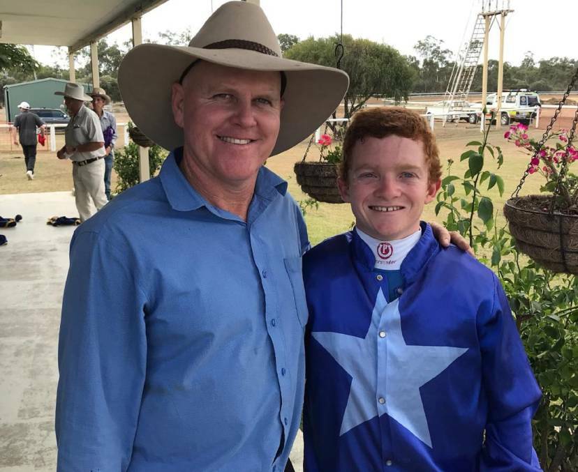 Trainer John Manzelmann and apprentice Thomas Doyle will team together at Clermont on November 23.
