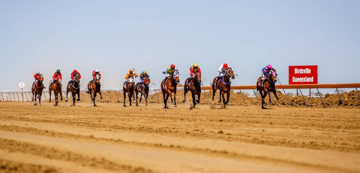 They're racing at Birdsville