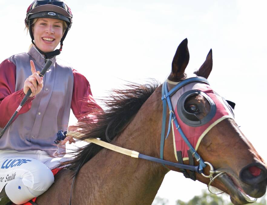 MACKAY BOUND: Apprentice jockey Elyce Smith, who recently rode six winners at a meeting in Emerald, has nine engagements at Mackay on April 28. 