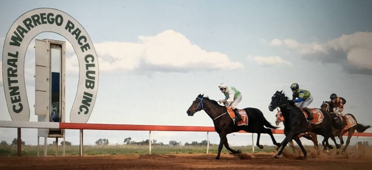 Malibu Magic (saddlecloth 7) finishes too well on the outside to edge out Gendebein at Charleville.
