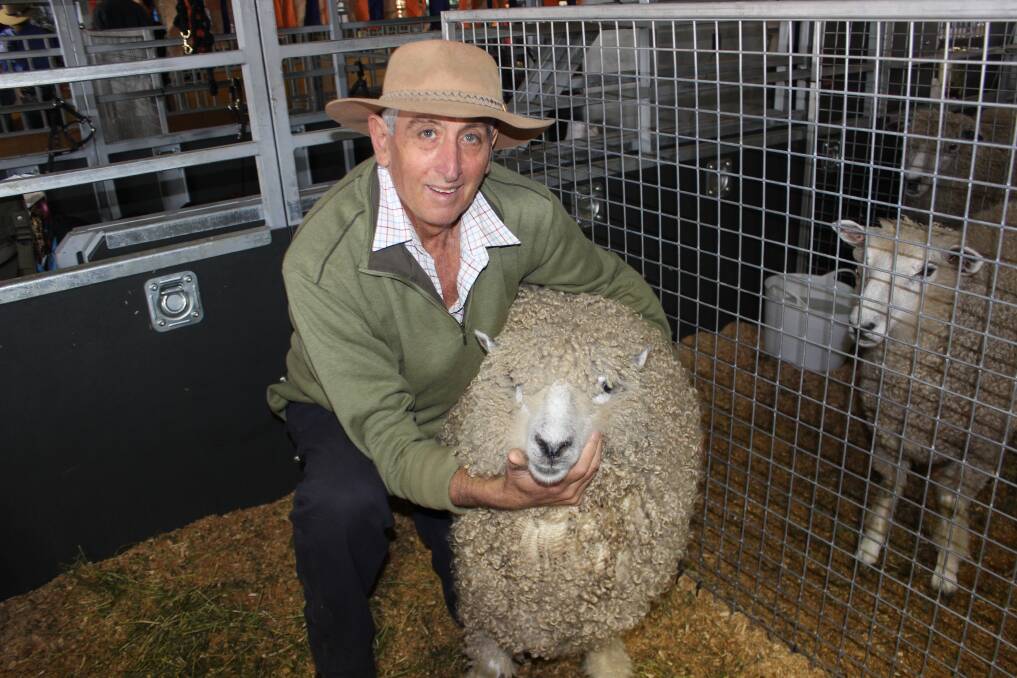 Breeder Vic Gorring attributes his English Leicester flock as giving him the incentive to fight cancer.